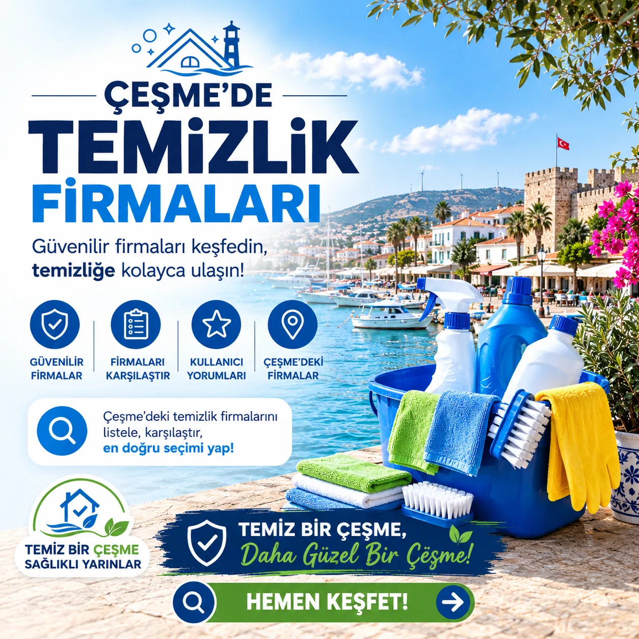 Çeşme Temizlik Şirketleri